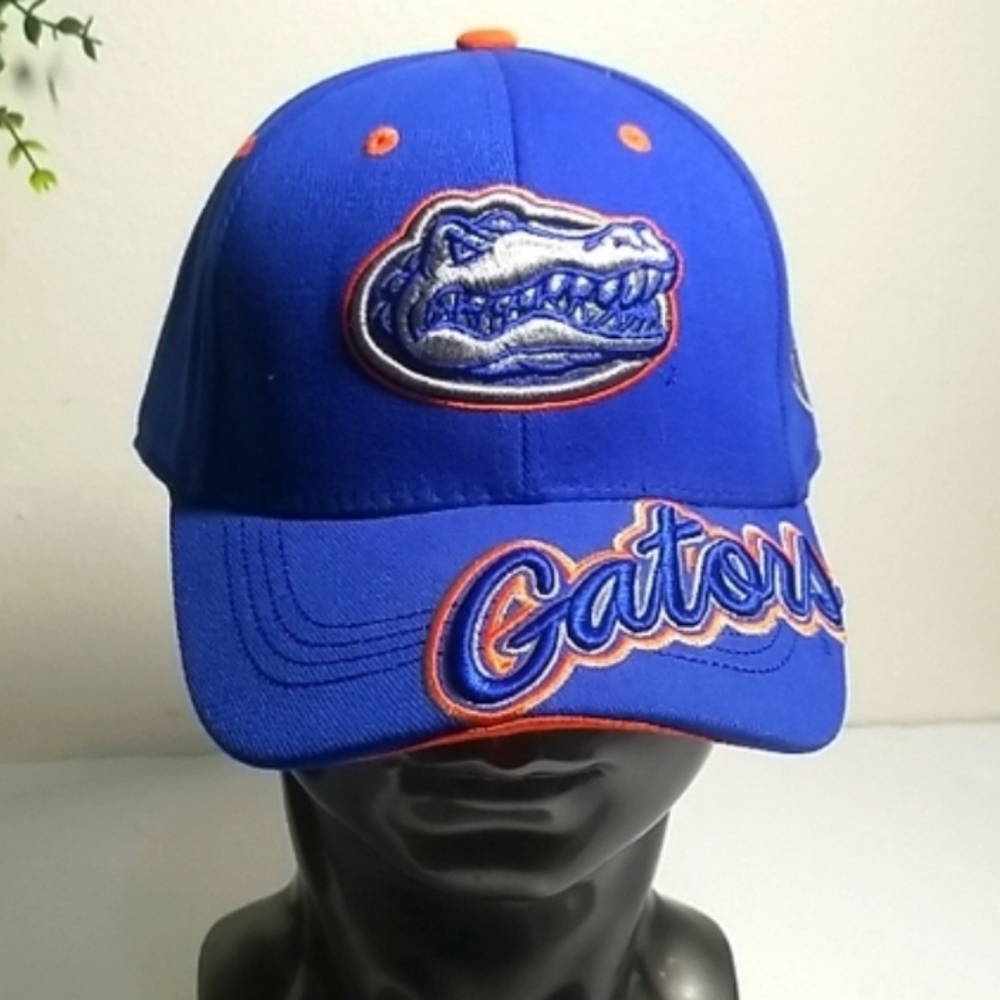 Florida Gators TOW Blue Embroidered Stretch Baseball Cap Hat One-Fit